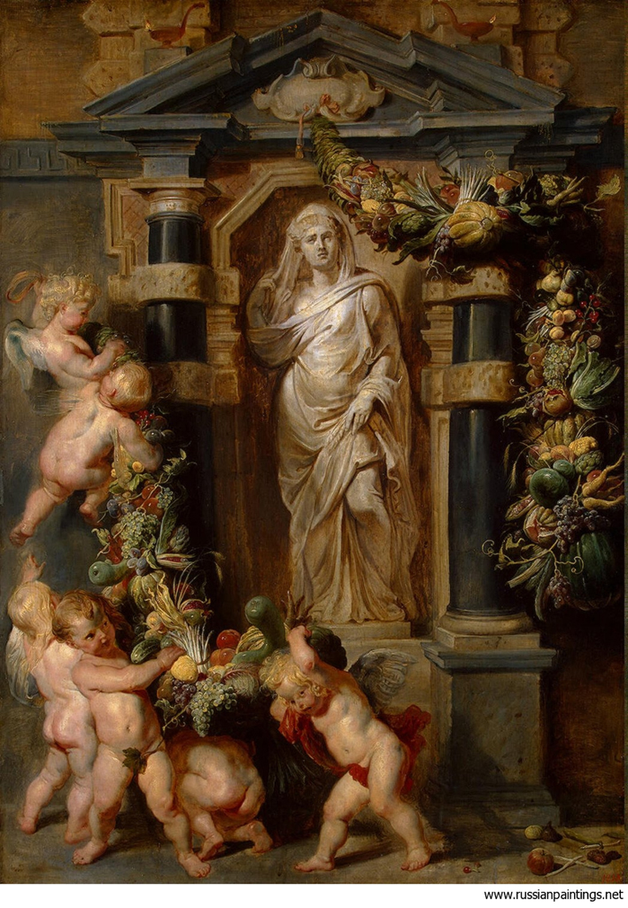  彼得·保罗·鲁本斯 Peter Paul Rubens——女神的雕像